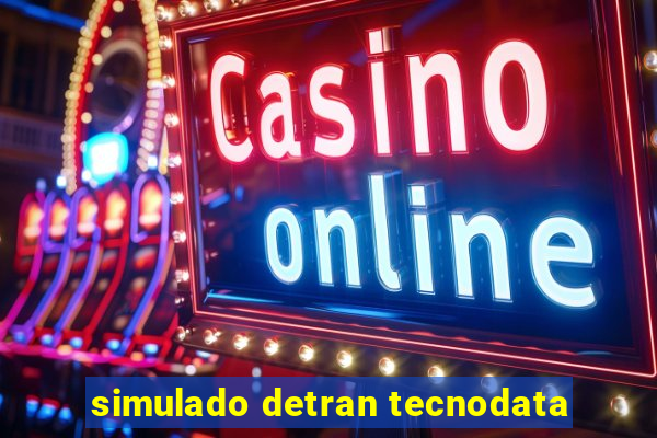 simulado detran tecnodata